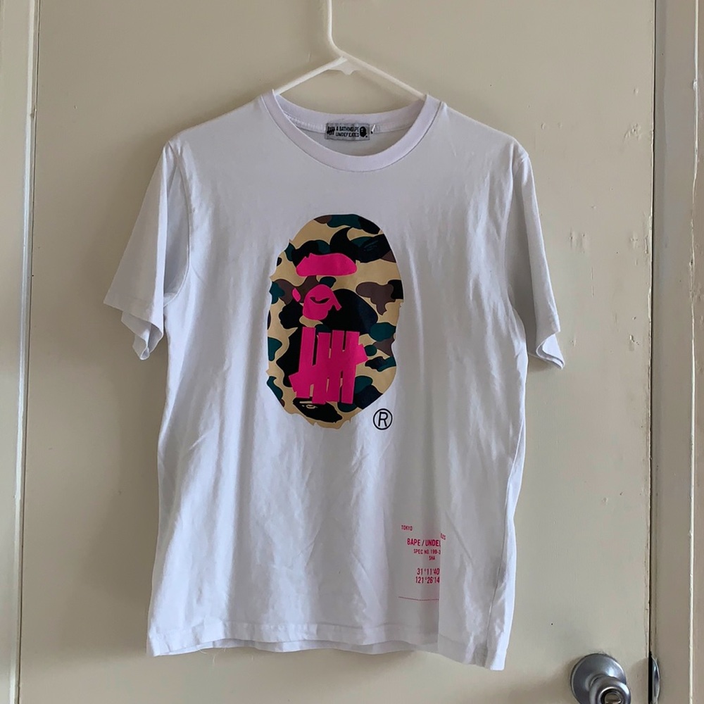 Bathing ape street t shirt